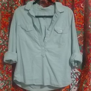 J crew button up